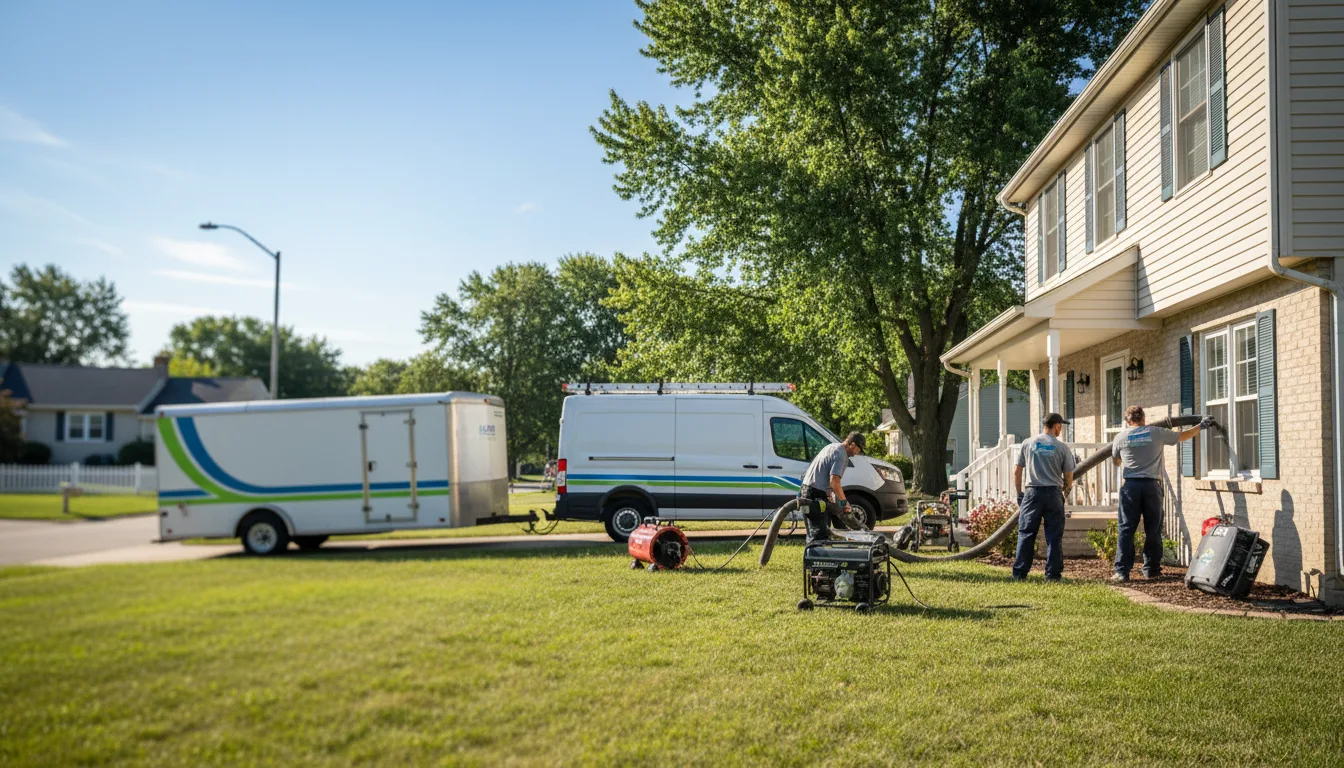 Flooded Basement Restoration And Cleanup With Repair in Keuka Park, NY near me